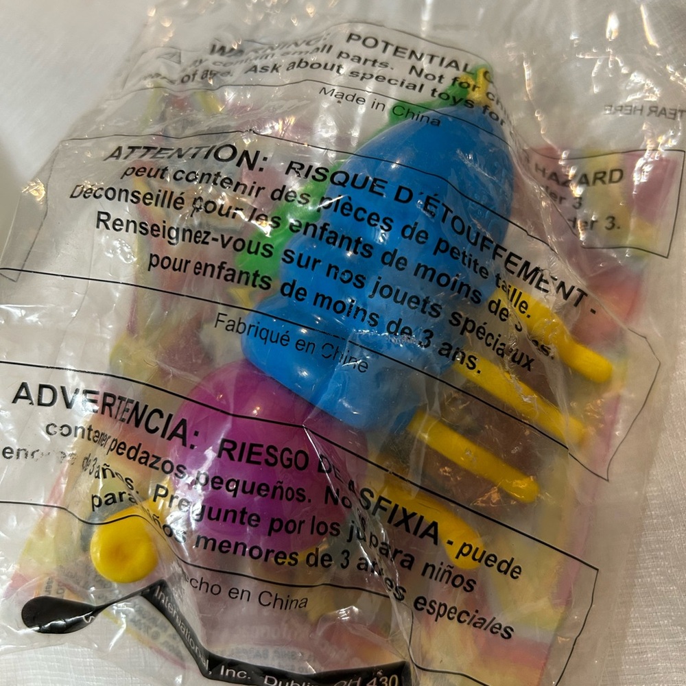 Wendy’s Kids Meal Toy, Hasbro Mini Classics Toy